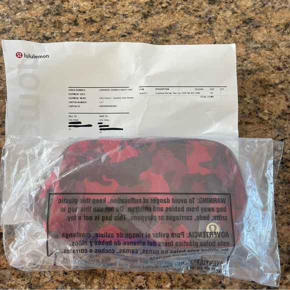 NWT Everywhere Belt Bag Limited Edition Chinese New Year Red Rabbit Print Camo - Picture 11 of 16